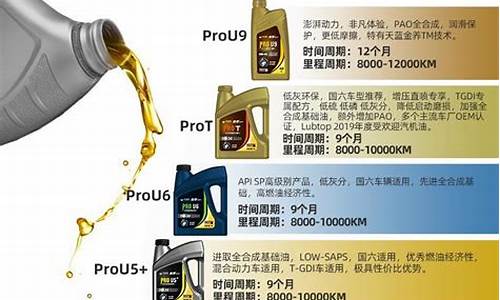 汽油机油级别表图片_汽油机油级别表