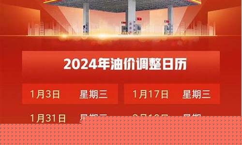 2024油价最新调价日期表_2024油价