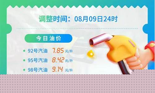 本轮油价调整时间95号汽油走势_油价95号汽油价格